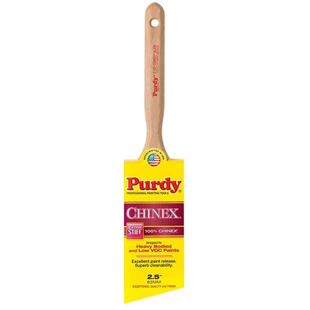 Purdy 2-1/2" Angle Sash Paint Brush, Chinex Bristle 144152925